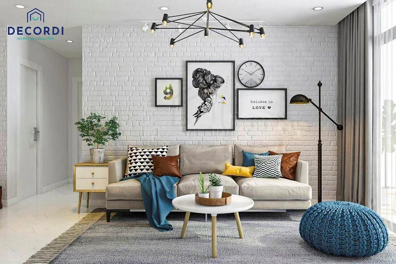 Phong cách decor phòng khách phổ biến